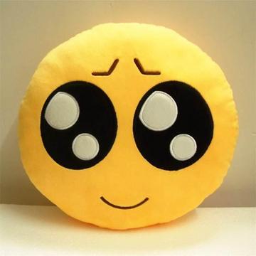 Cojin Peluche Emojis Ilusionado Antialergicos 31 Cm