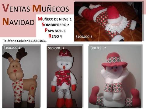 Muñecos de navidad