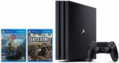 Ps4 Pro 1tb Control Cable Hdmi 4k Days Gone God Of War