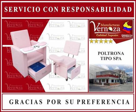 PERMITIDOS POLTRONAS PARA MANICURA, FABRICAMOS MUEBLES DE SPA, PARA UÑAS