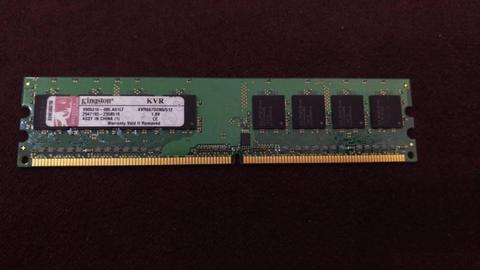 Memorias para PC DDR2 512GB a 667MHz