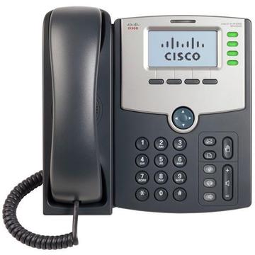 TELEFONO IP CISCO SPA 504G CON ADAPTADOR ( USADO )