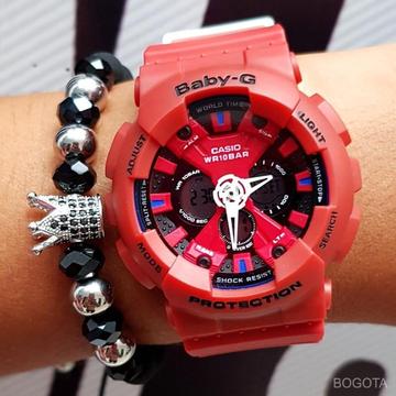 reloj Casio Baby-G rojo