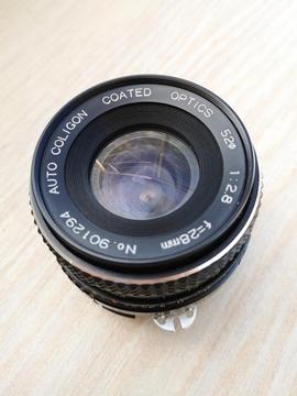 Lente 28mm F2.8 Montura Nikon Manual Filtro Uv