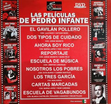 DVD PELÍCULAS DE PEDRO INFANTE
