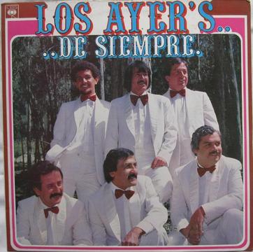 Los Ayer's De Siempre 1983 LP Vinilo Acetato