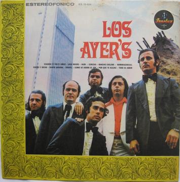 Los Ayer's 1974 LP Vinilo Acetato
