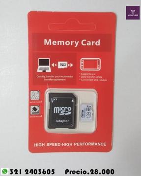 Microsd de 128GB U3 clase 10 envío gratis