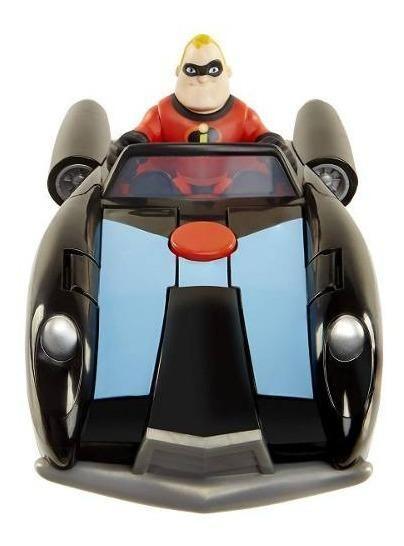 Los Increibles 2 Mr. Increíble Figura Con Carro Y 2 Misiles