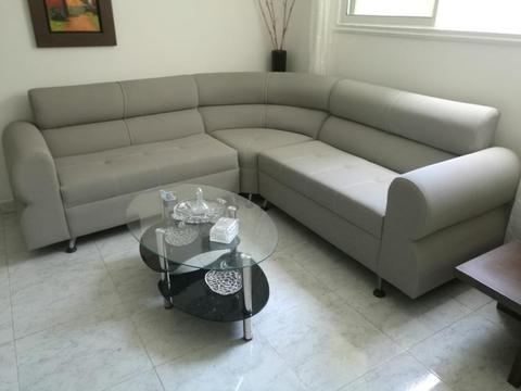 Vendo Mueble Tipo L en Madera Roble