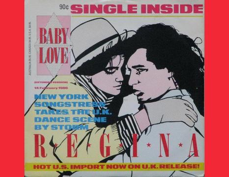 * BABY LOVE Regina Hit Full 80s acetatos vinilos Lps SINGLES para tornamesas DJ y Deejays Entrega A DOMICILIO