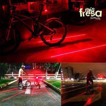 Stop Bicicleta, Guía Láser/Luz LED