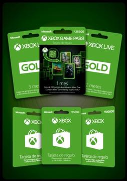 Tarjetas Regalo Xbox One