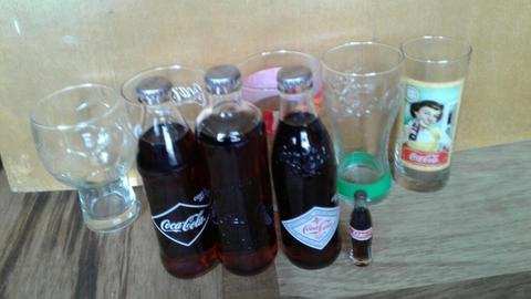 Cocacola Coleccion Vasos Y Botellas