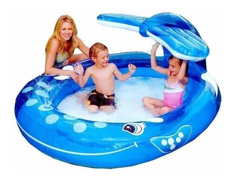 piscina ballena para niños