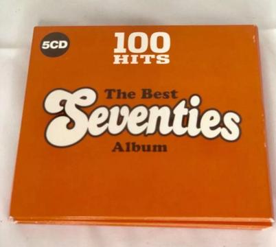 Coleccion Album 5 Cd 100 Hits Seventies Dmg Sony Rock 70s