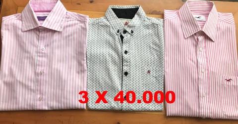 3 Camisas de marca Talla: XS en Muy buenas condiciones
