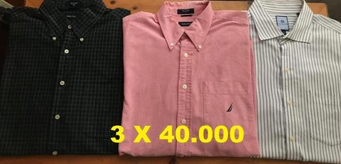 Tres Camisas de marca Talla: XL Muy buenas condiciones