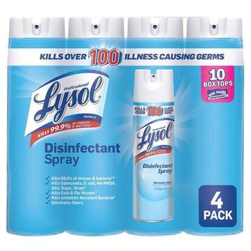 Desinfectante Spray Lysol 4pz X 562ml