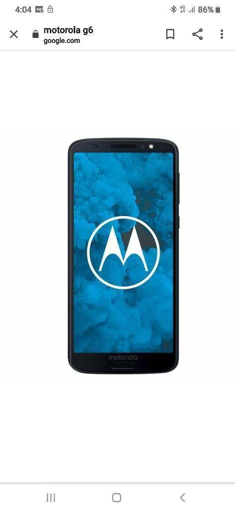 Motorola G6 Nuevo Un Año de Garantía