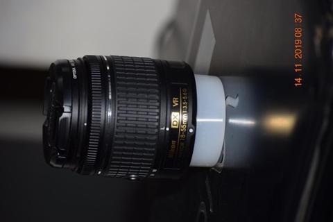Objetivo Níkon DX VR 18-55 mm completamente nuevo,estuche de cuero