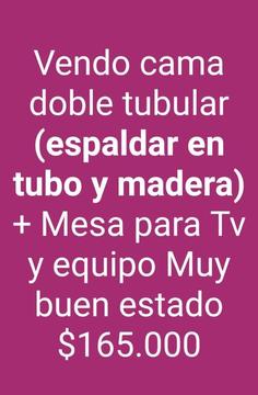 Se Vende Cama Doble Mesa para Tv Y Equ