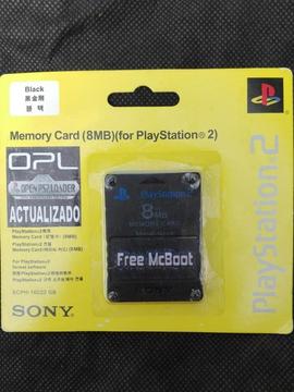 Memory Card Ps2 con Free Mcboot Y Opl