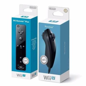 Control Remoto Motion Plus Nunchuk Para Wii Y Wii U